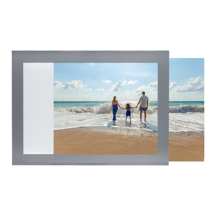 Magnetic Fridge Frame Photo Pocket (Silver) - 5x7in from our Acrylic & Novelty Frames collection by Studio Nova