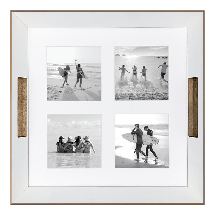 Mariann Photo Serving Tray in Natural/White from our Other collection by Studio Nova