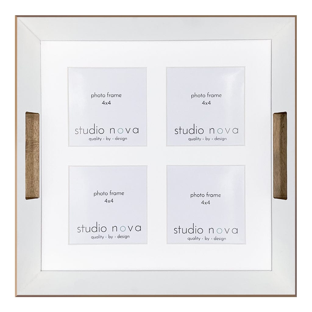 Mariann Photo Serving Tray in Natural/White from our Other collection by Studio Nova