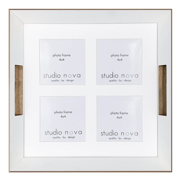 Mariann Photo Serving Tray in Natural/White from our Other collection by Studio Nova