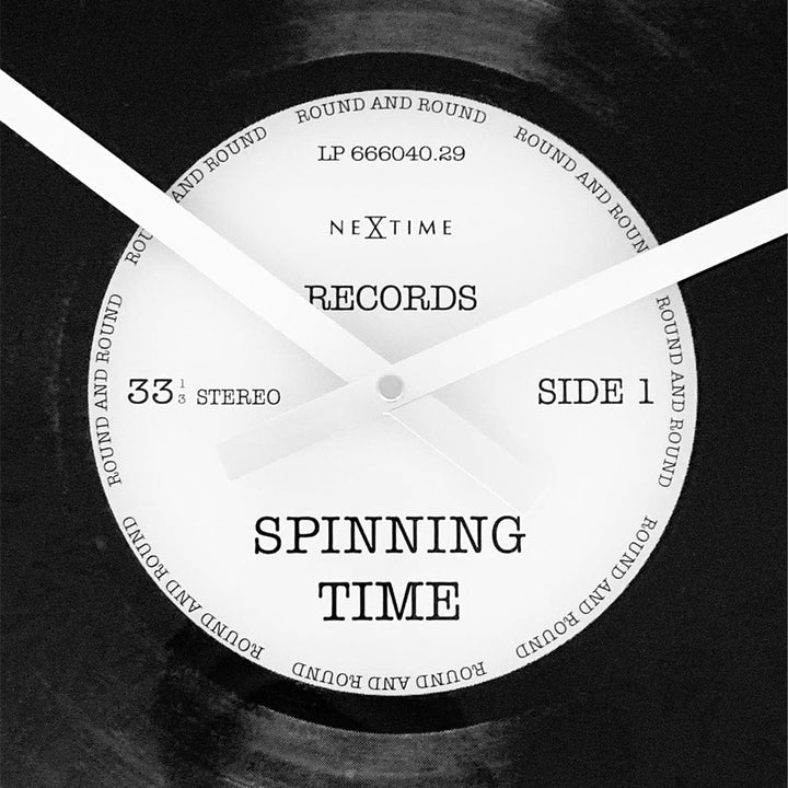 Spinning Time Wall Clock from our collection by Studio Nova