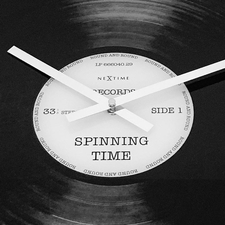 Spinning Time Wall Clock from our collection by Studio Nova