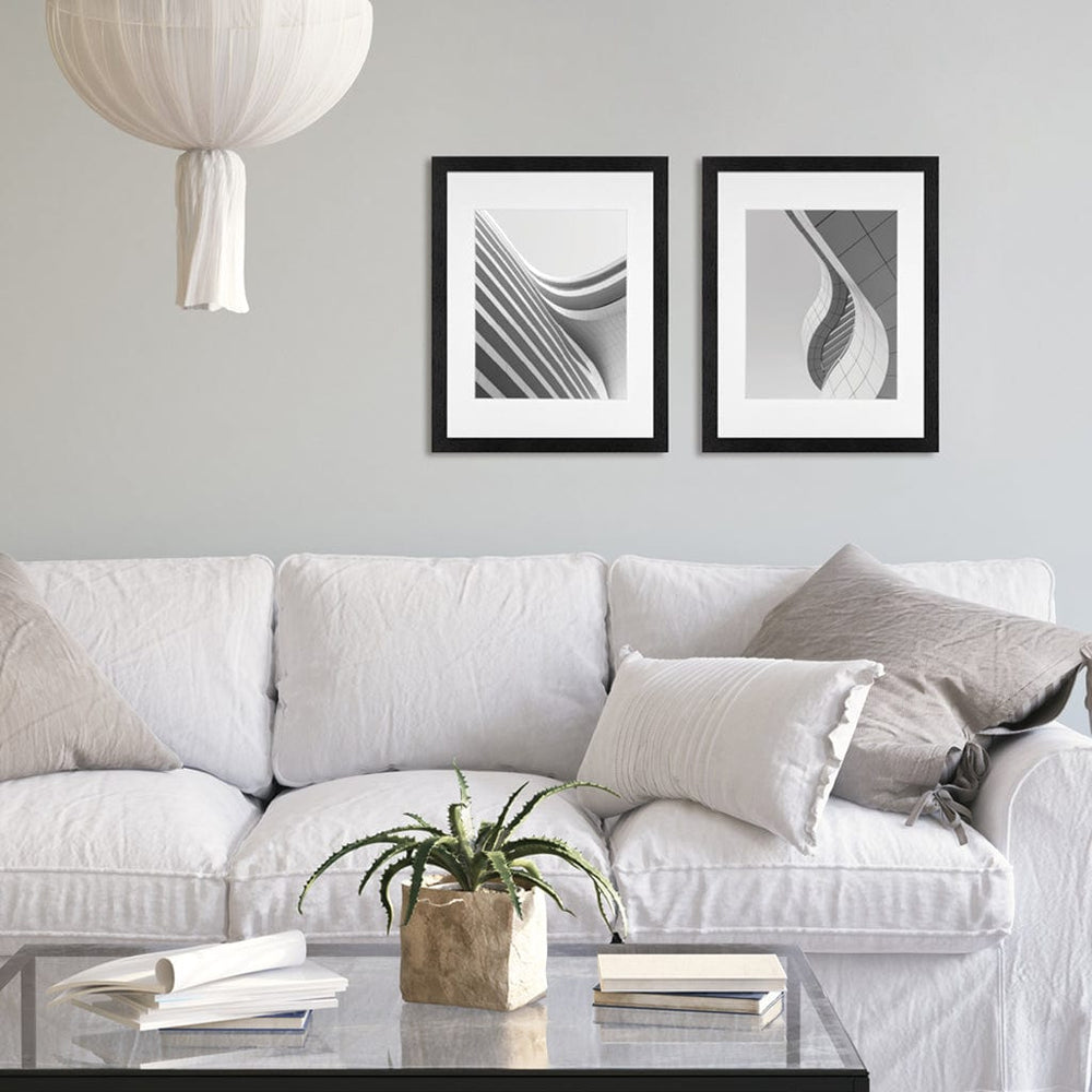 Studio Nova 11x14 to 8x10in Premium Wooden Black Photo Frame Set of 2 from our Studio Nova Home Basics Frame Bundles collection by Studio Nova