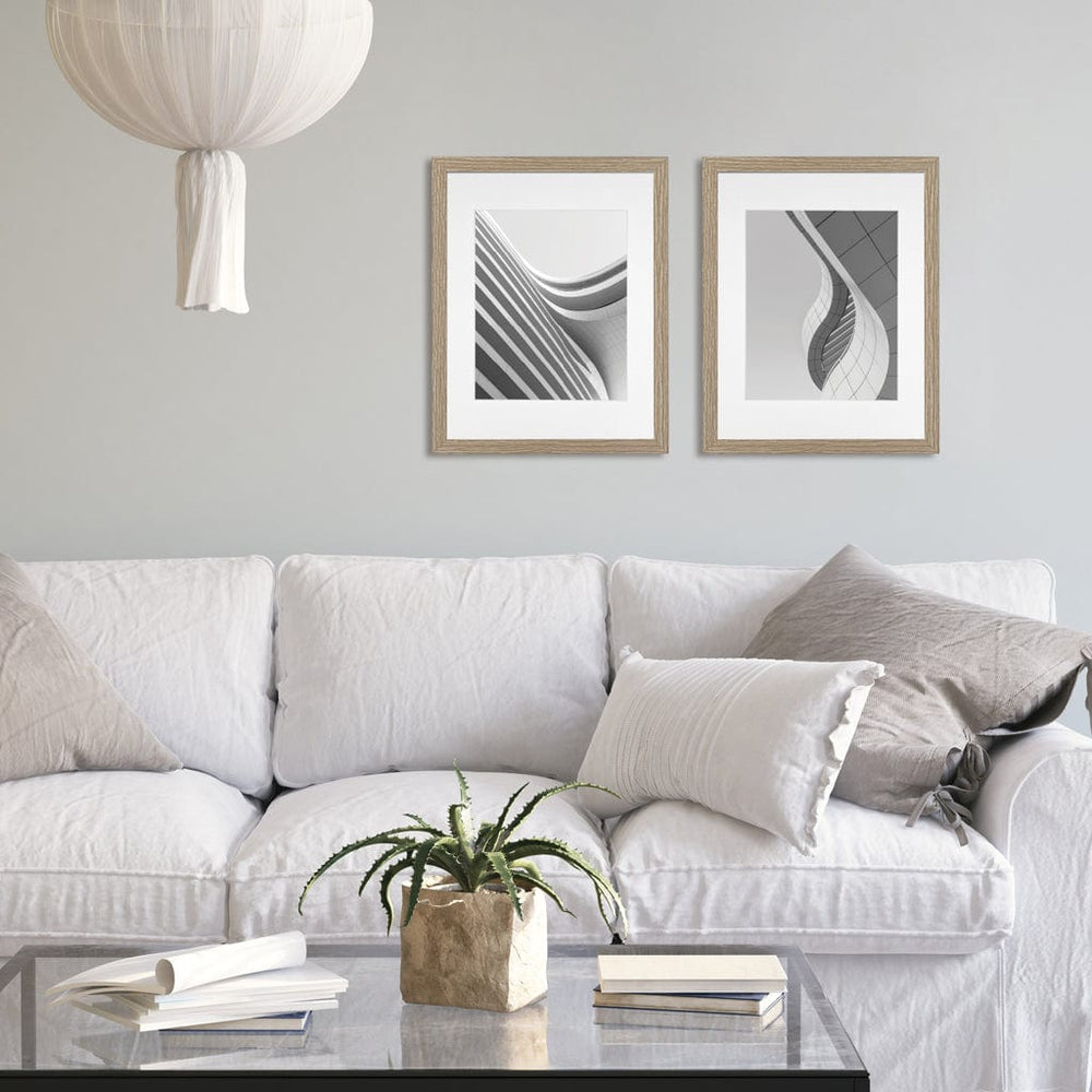 Studio Nova 11x14 to 8x10in Premium Wooden Natural Photo Frame Set of 2 from our Studio Nova Home Basics Frame Bundles collection by Studio Nova