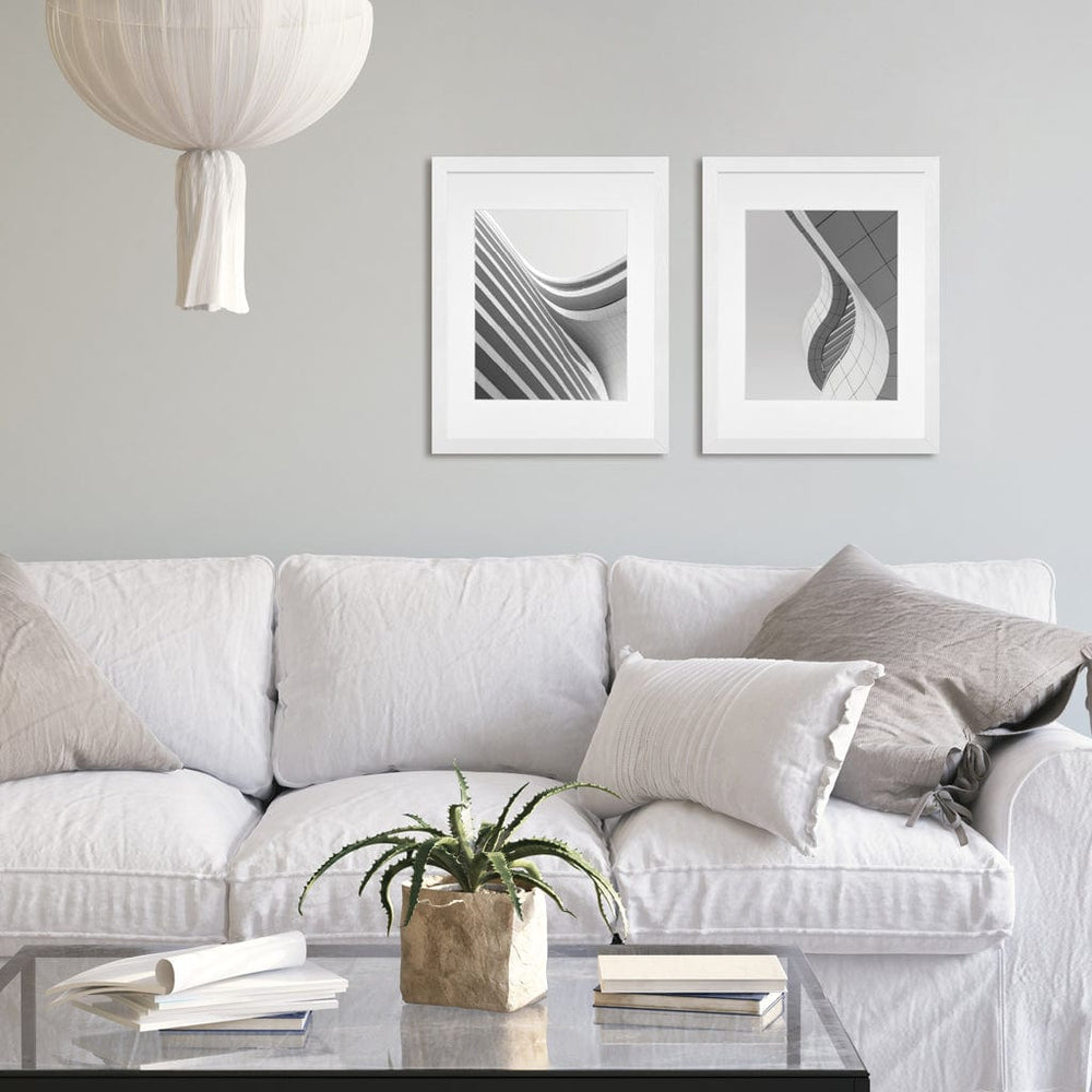 Studio Nova 11x14 to 8x10in Premium Wooden White Photo Frame Set of 2 from our Studio Nova Home Basics Frame Bundles collection by Studio Nova