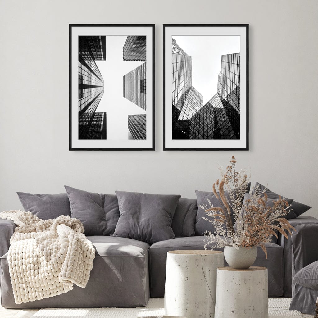 Studio Nova 24x36 to 20x30in Premium Wooden Black Poster Frame from our Studio Nova Home Basics Picture Frames collection by Studio Nova