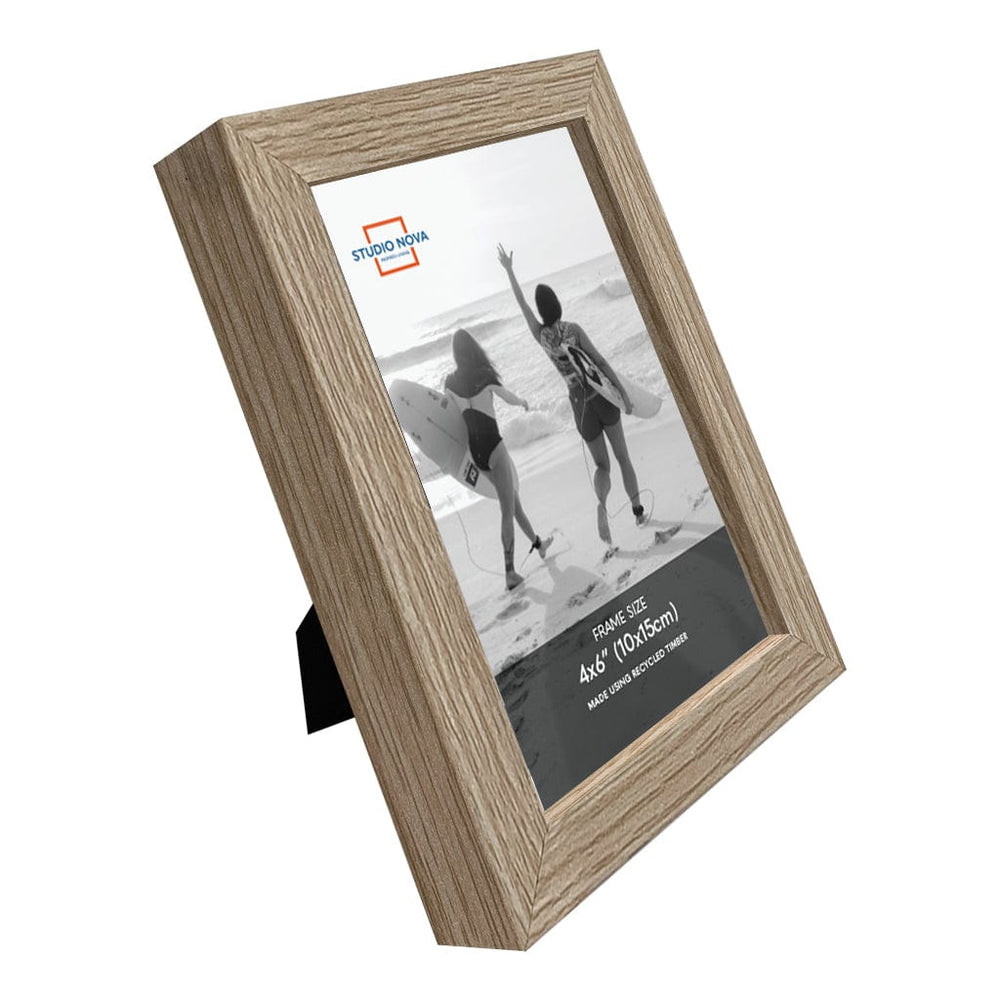 Studio Nova 4x6in Premium Wooden Natural Photo Frame Set of 4 from our Studio Nova Home Basics Frame Bundles collection by Studio Nova