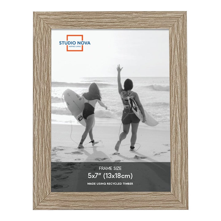 Studio Nova 5x7in Premium Wooden Natural Photo Frame Set of 4 from our Studio Nova Home Basics Frame Bundles collection by Studio Nova
