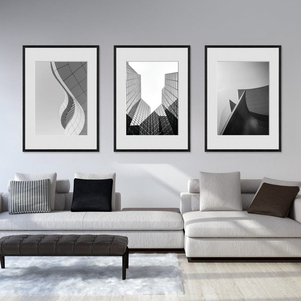 Studio Nova A1 to A2 Premium Wooden Black Poster Frame from our Studio Nova Home Basics Picture Frames collection by Studio Nova