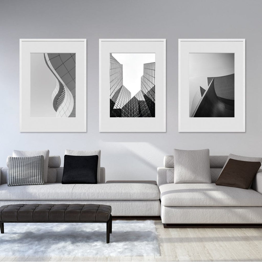 Studio Nova A2 to A3 Premium Wooden White Poster Frame from our Studio Nova Home Basics Picture Frames collection by Studio Nova