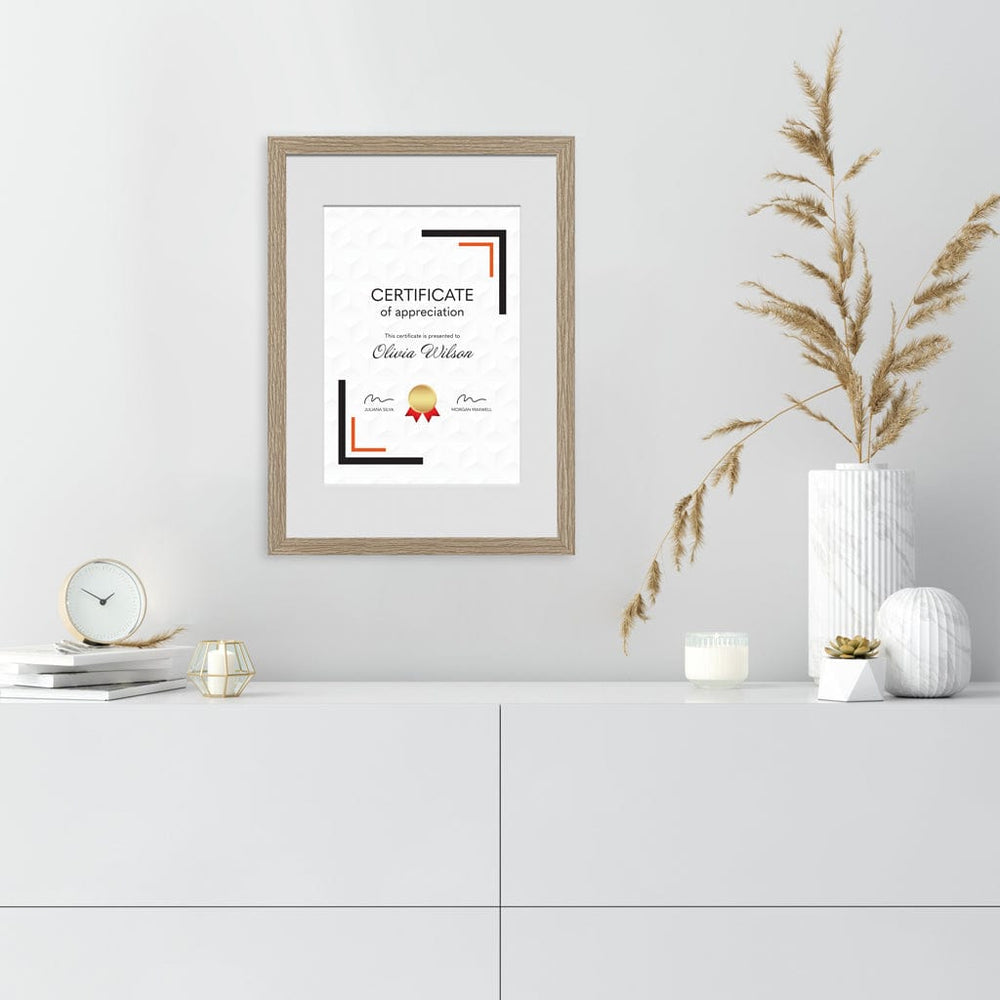 Studio Nova A3 to A4 Premium Wooden Natural Picture Frame Set of 2 from our Studio Nova Home Basics Frame Bundles collection by Studio Nova