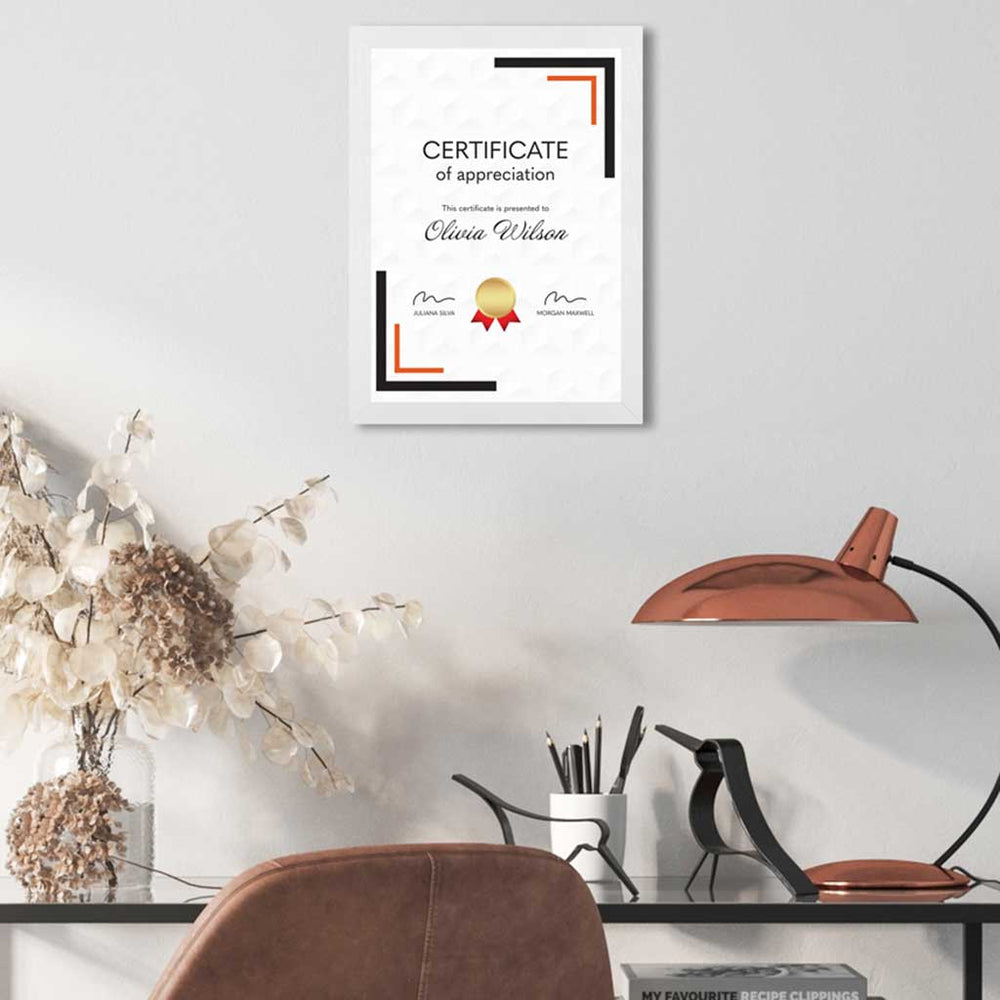 Studio Nova A4 Premium Wooden White Picture Frame Set of 2 from our Studio Nova Home Basics Frame Bundles collection by Studio Nova