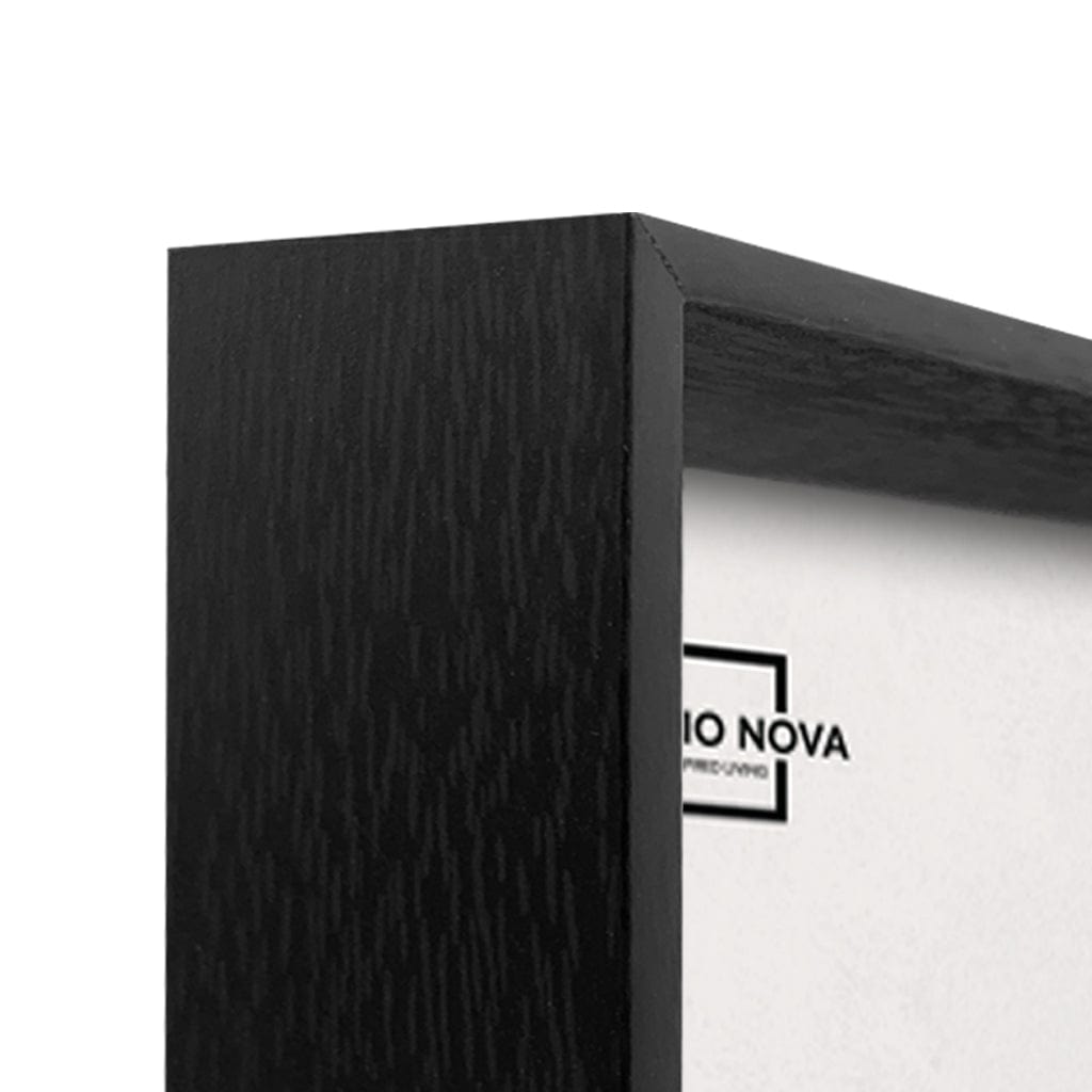 Studio Nova Bronte 4x6in Black Photo Box Frame Set of 4 from our Studio Nova Home Basics Frame Bundles collection by Studio Nova