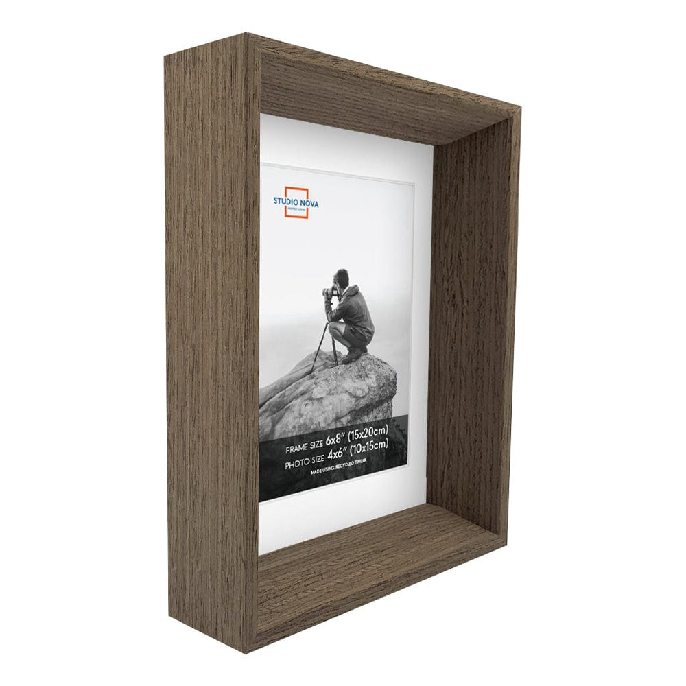 Studio Nova Mosman 6x8 to 4x6in Chestnut Photo Box Frame Set of 3 from our Studio Nova Home Basics Frame Bundles collection by Studio Nova