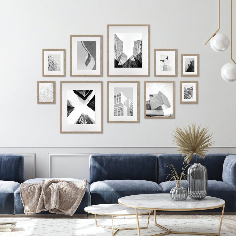 Studio Nova Natural Gallery Photo Wall Frame Set (10 Piece) from our Studio Nova Gallery Photo Wall Frame Sets collection by Studio Nova
