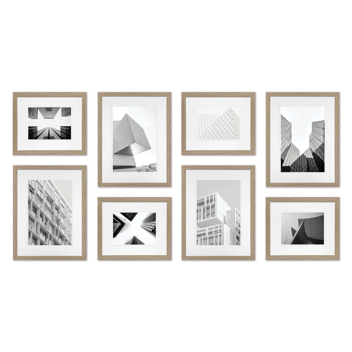Studio Nova Natural Gallery Photo Wall Frame Set (8 Piece) from our Studio Nova Gallery Photo Wall Frame Sets collection by Studio Nova