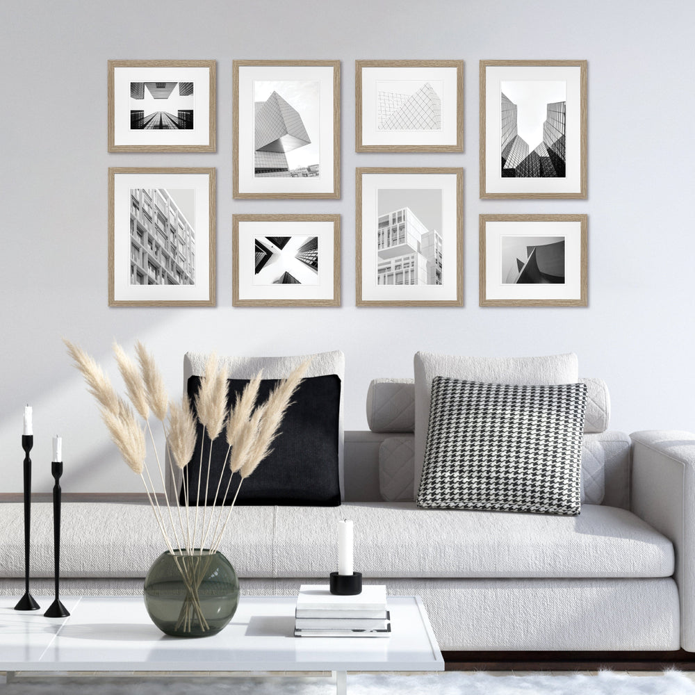 Studio Nova Natural Gallery Photo Wall Frame Set (8 Piece) from our Studio Nova Gallery Photo Wall Frame Sets collection by Studio Nova