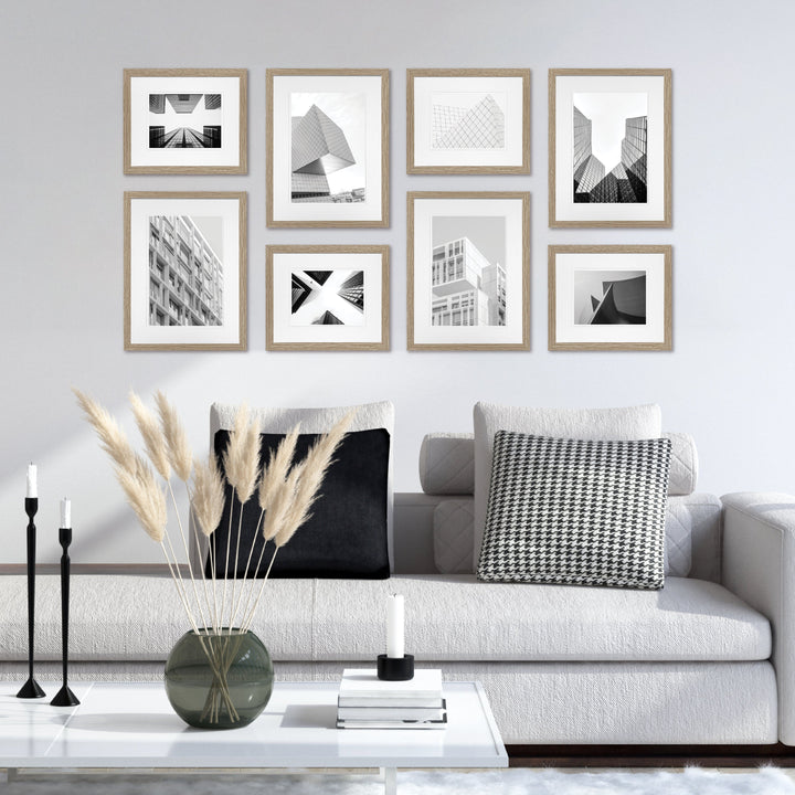 Studio Nova Natural Gallery Photo Wall Frame Set (8 Piece) from our Studio Nova Gallery Photo Wall Frame Sets collection by Studio Nova