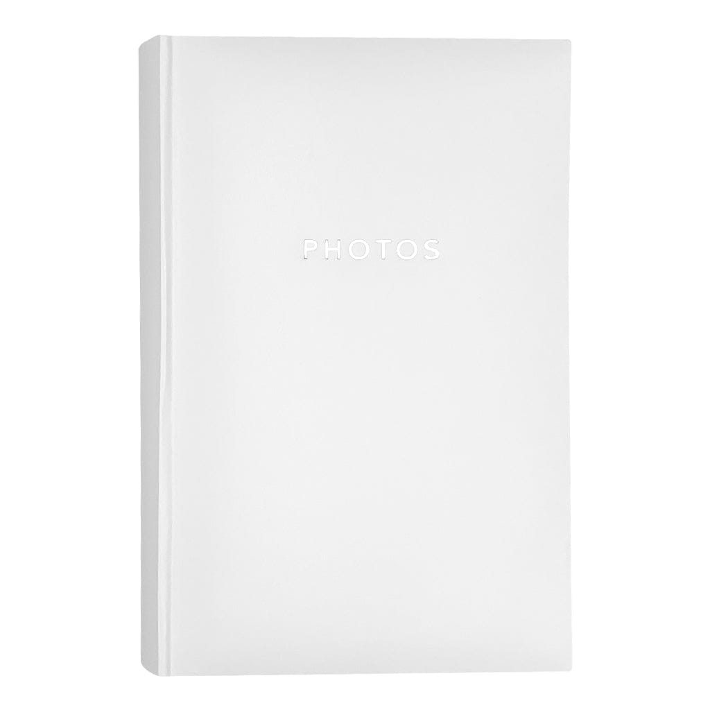 Glamour White Slip-in Photo Album 4x6 300pht from our Photo Albums collection by Studio Nova