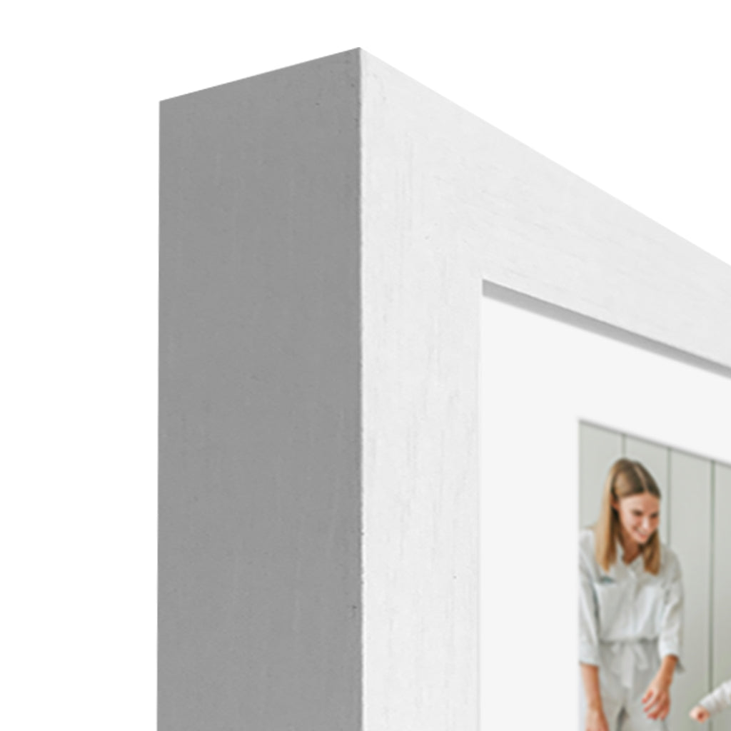 Studio Nova Premium Wooden White Collage Frame 16x20in (8 Photos)