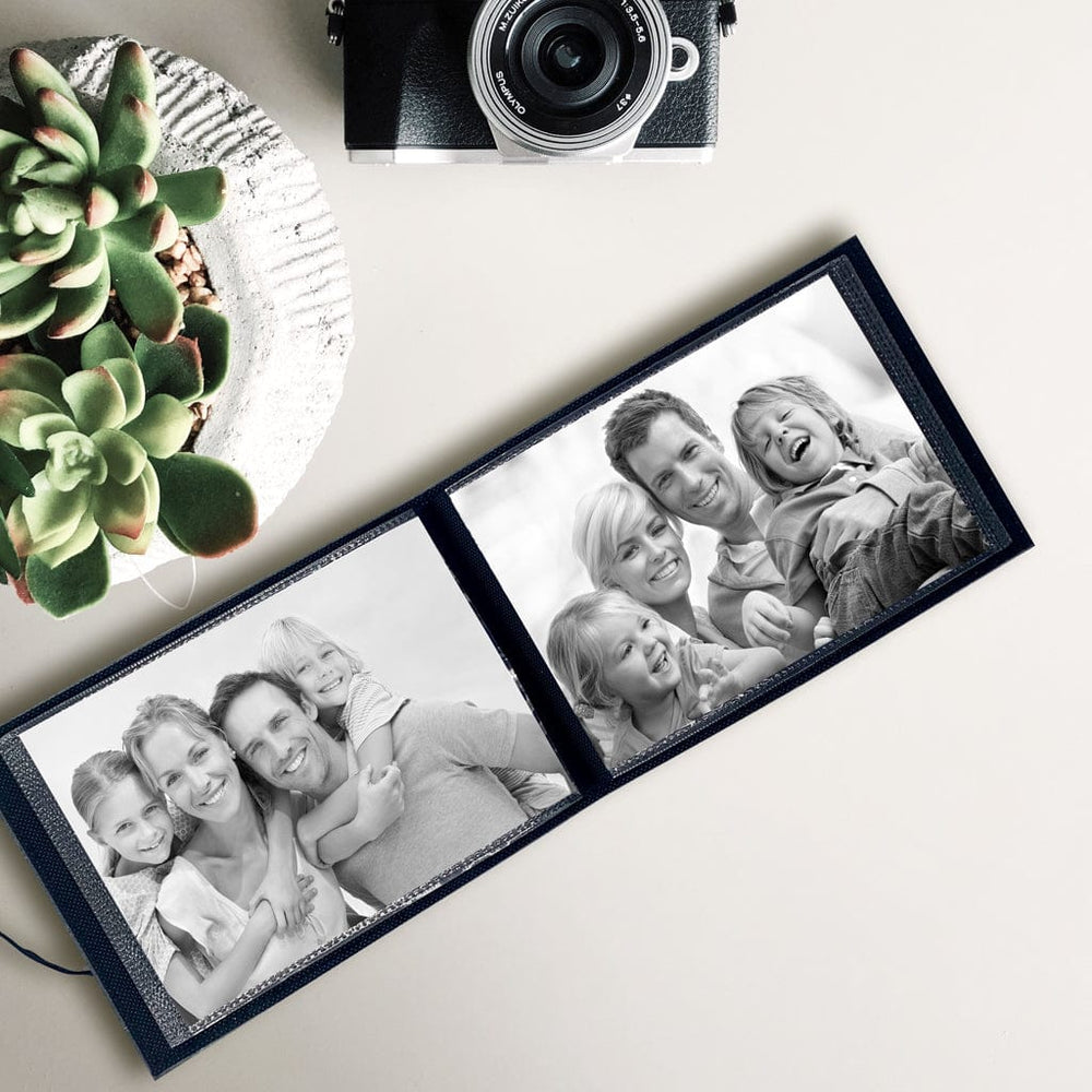 Citi Leather Black Pocket Photo Wallet (3pk) from our Photo Albums collection by Studio Nova