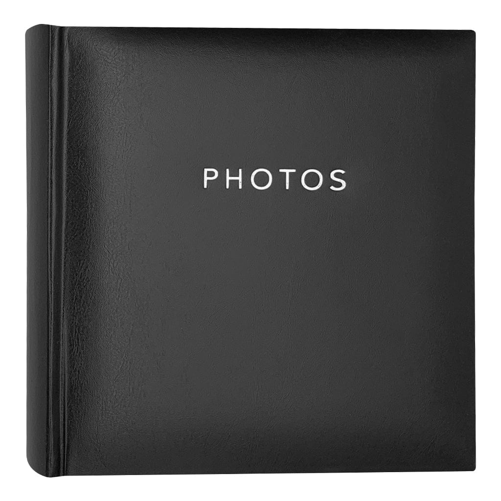 Glamour Black Slip-in Photo Album 4x6 200pht from our Photo Albums collection by Studio Nova