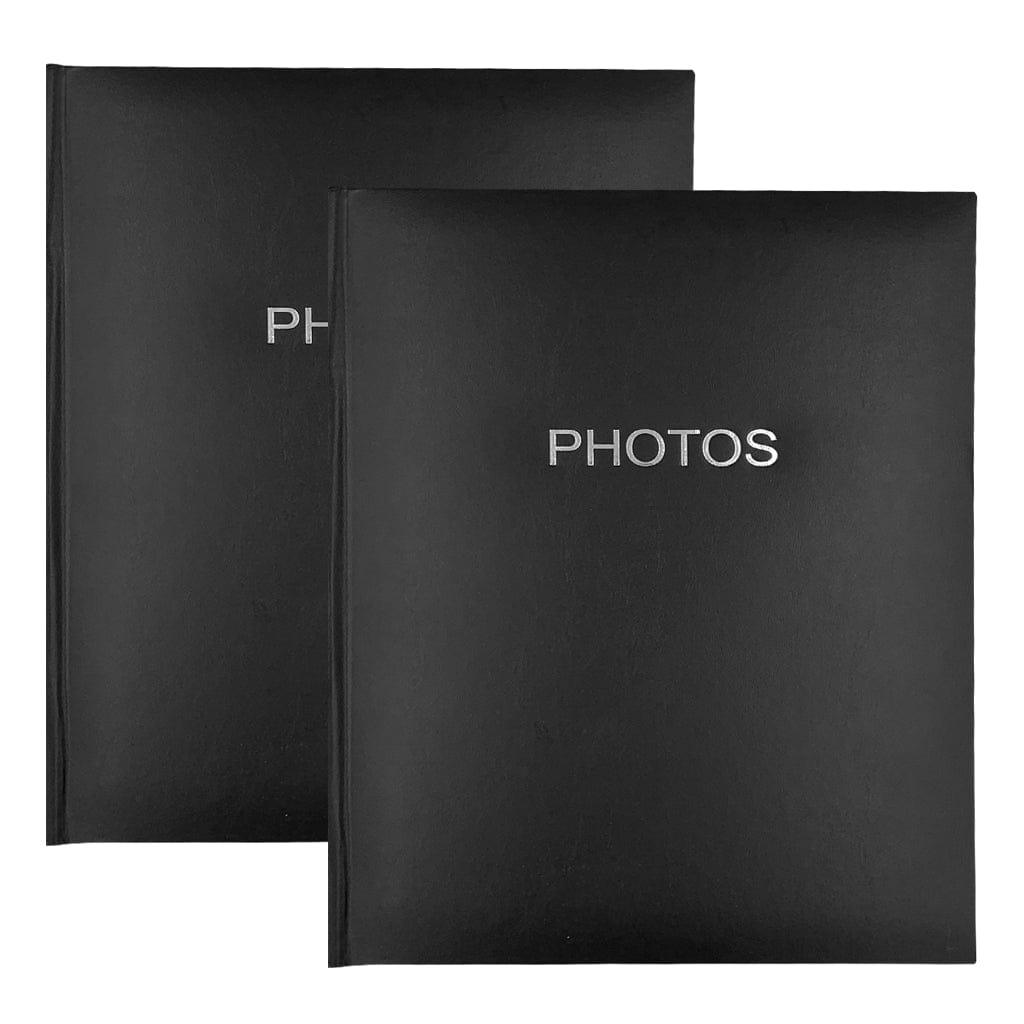Glamour DM Photo Album 240x290mm Black (2pk) from our Photo Albums collection by Profile Australia