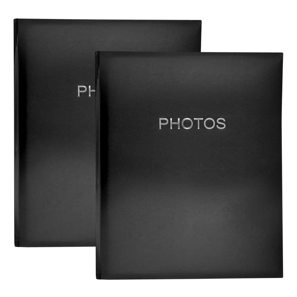 Glamour DM Photo Album 300x365mm Black (2pk) from our Photo Albums collection by Profile Australia