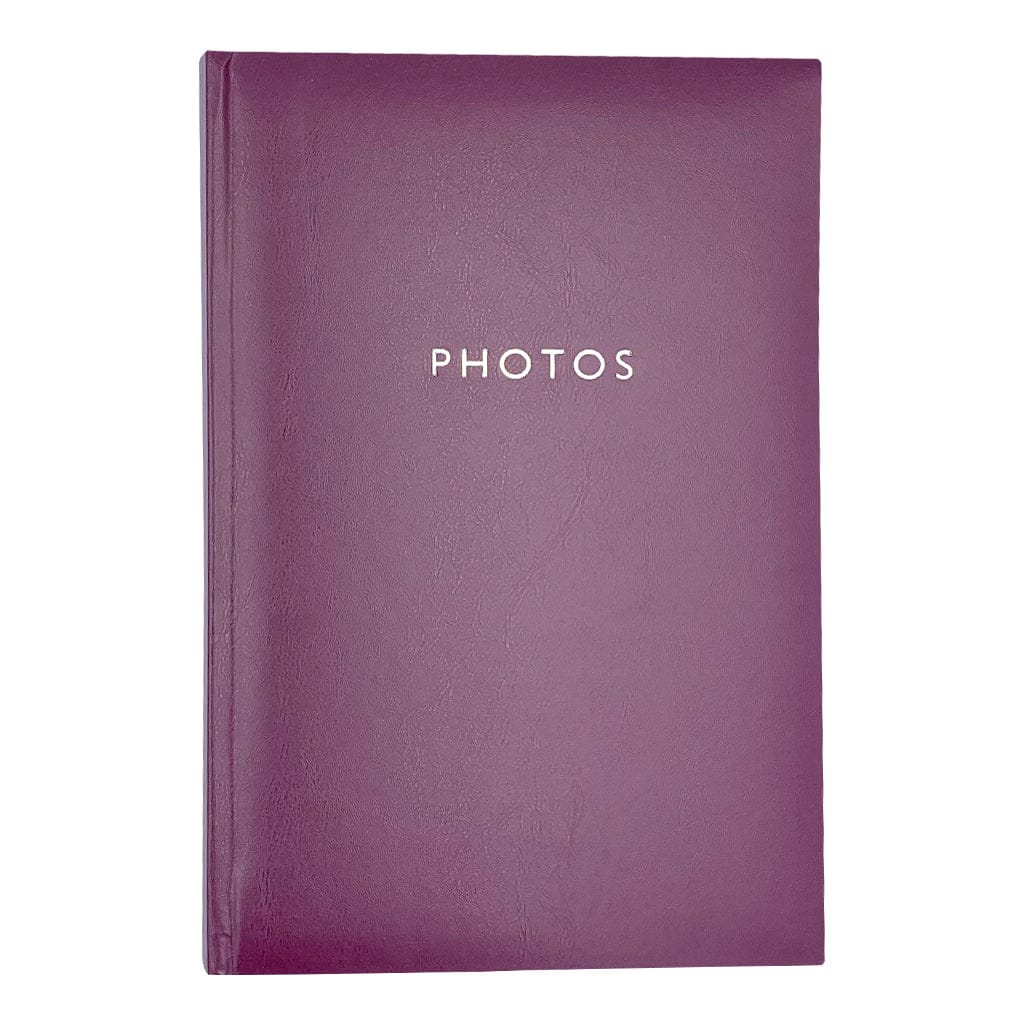 Glamour Purple Slip-in Photo Album 4x6 300pht from our Photo Albums collection by Studio Nova