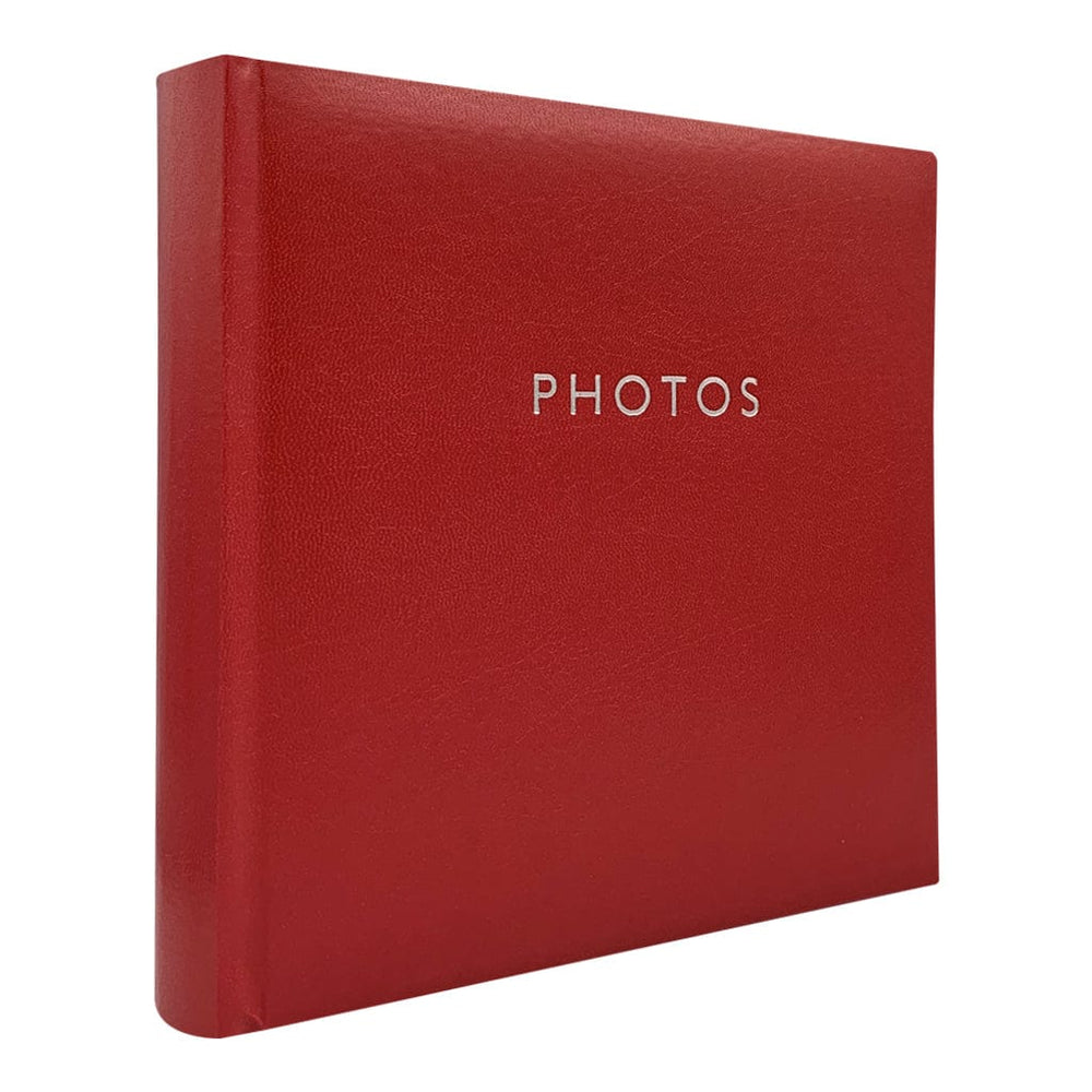 Glamour Red Slip-in Photo Album 4x6 200pht (2pk) from our Photo Albums collection by Profile Australia
