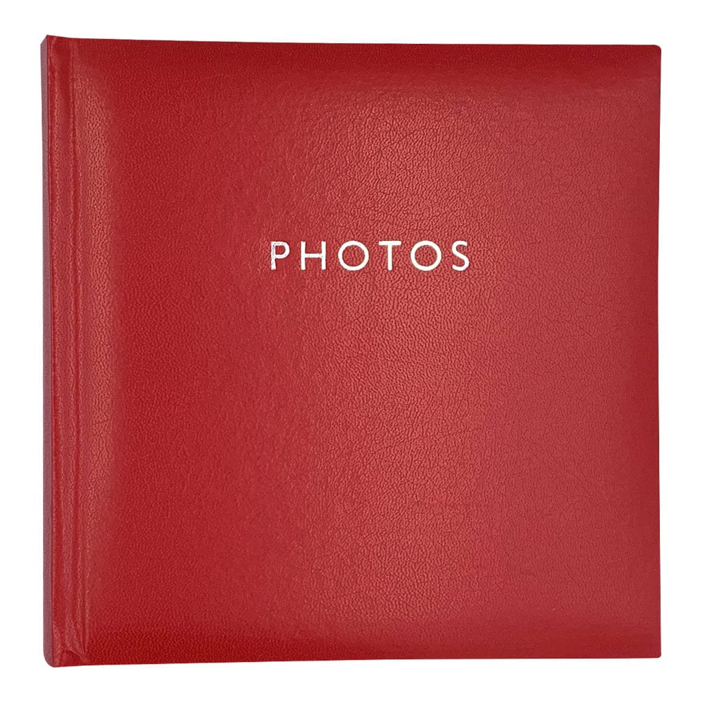 Glamour Red Slip-in Photo Album 4x6 200pht from our Photo Albums collection by Studio Nova