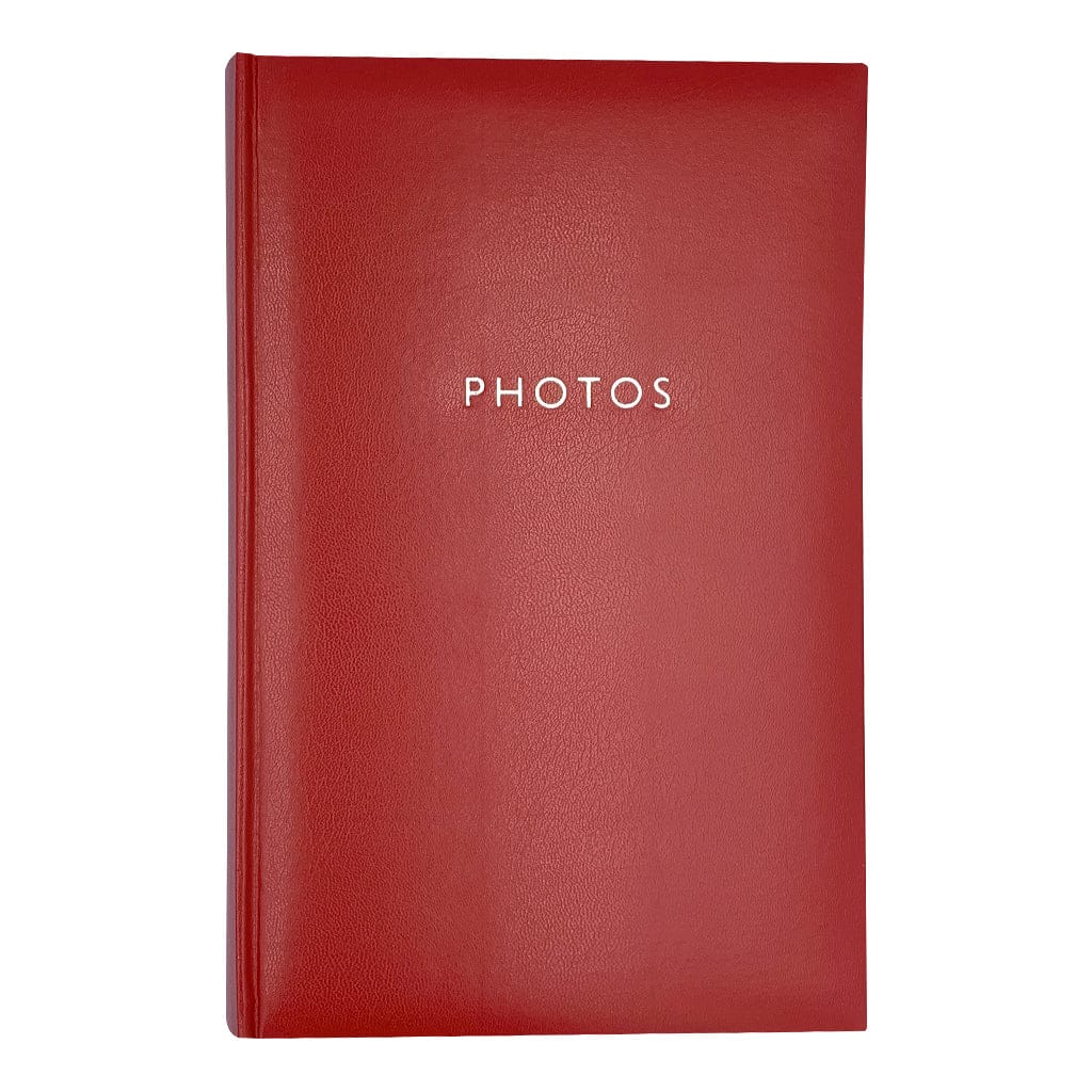 Glamour Red Slip-in Photo Album 4x6 300pht from our Photo Albums collection by Studio Nova