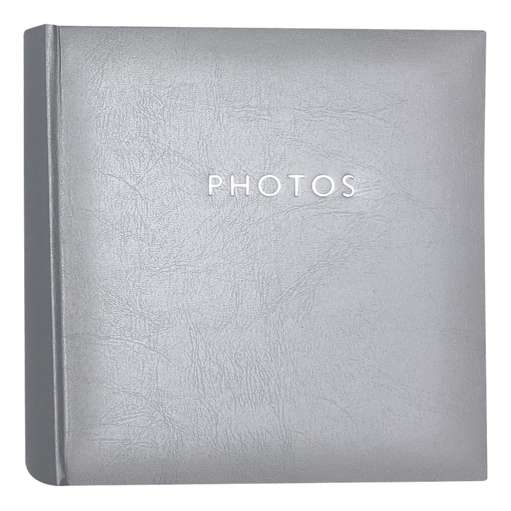 Glamour Silver Slip-in Photo Album 4x6 200pht (2pk) from our Photo Albums collection by Profile Australia