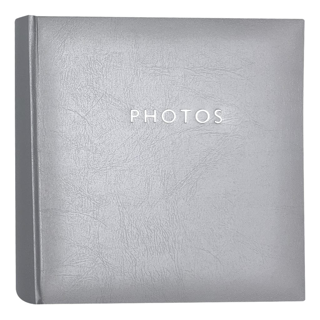 Glamour Silver Slip-in Photo Album 4x6 200pht from our Photo Albums collection by Studio Nova