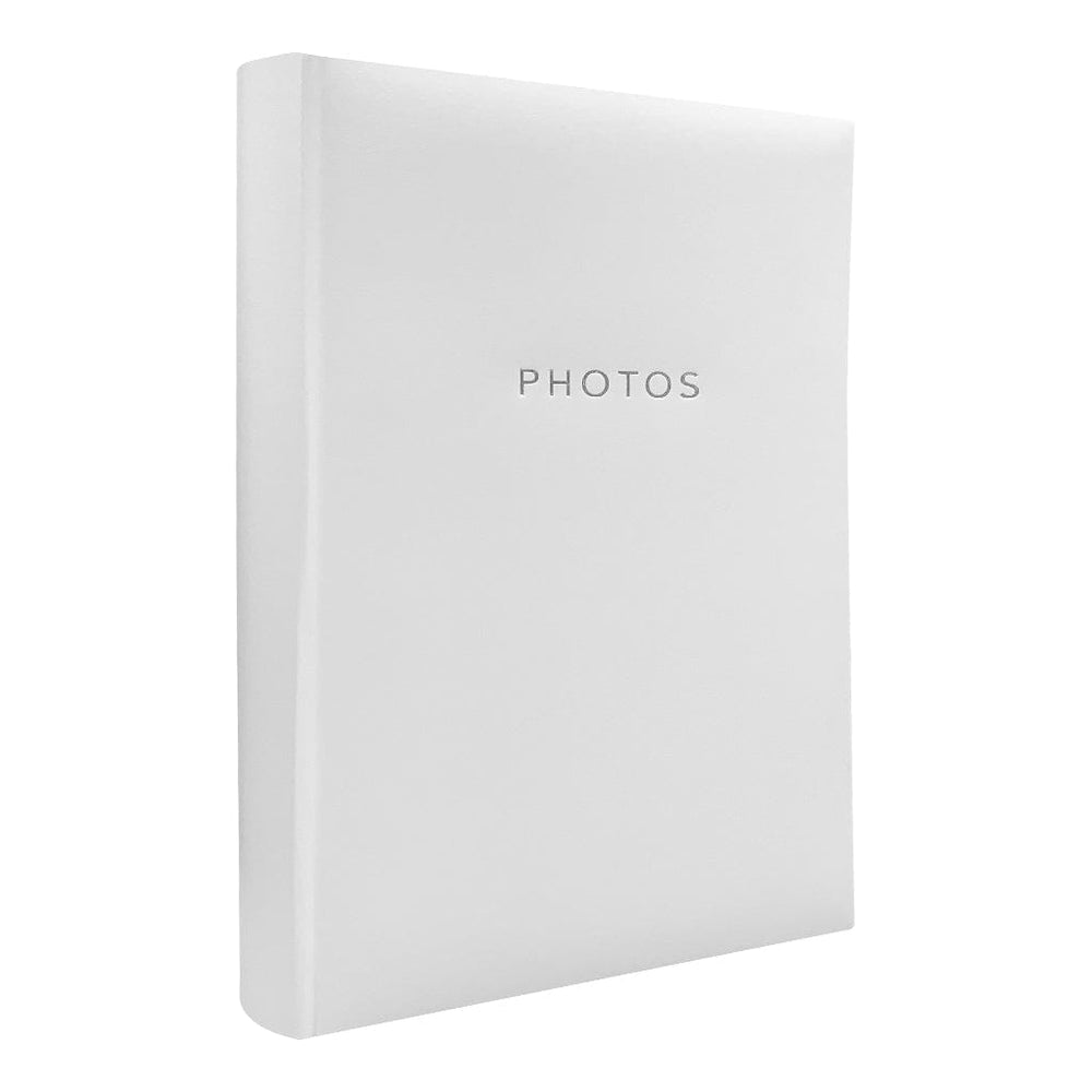 Glamour White Slip-in Photo Album 4x6 300pht (2pk) from our Photo Albums collection by Profile Australia