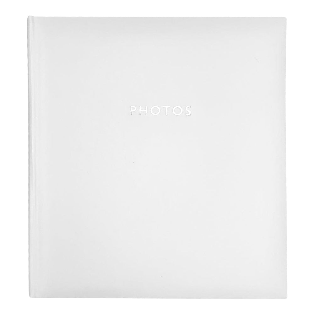 Glamour White Slip-in Photo Album 4x6 500pht from our Photo Albums collection by Studio Nova