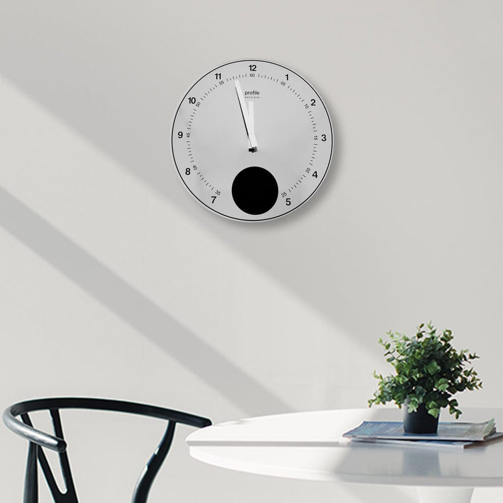 London Wall Clock - Chrome from our Other collection by Studio Nova
