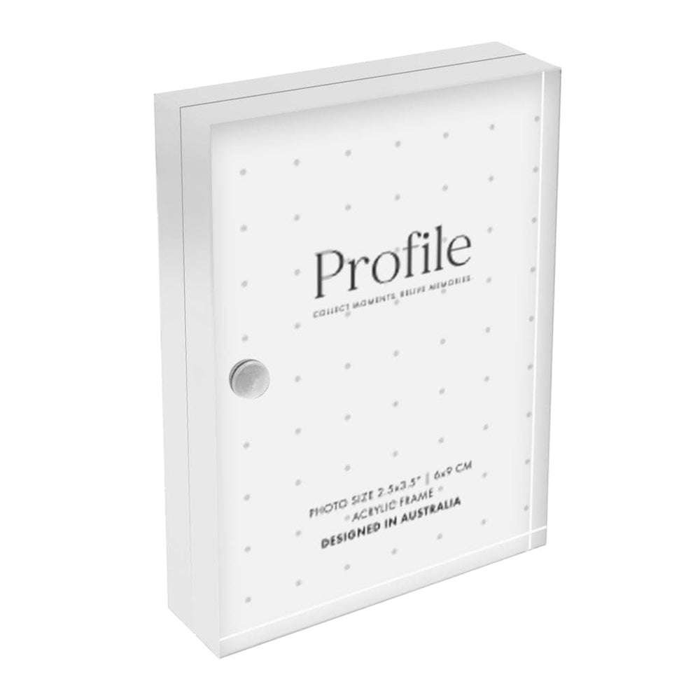 Newtown Acrylic Photo Block 2.5x3.5 (3pk) from our Acrylic Display Frames collection by Profile Australia