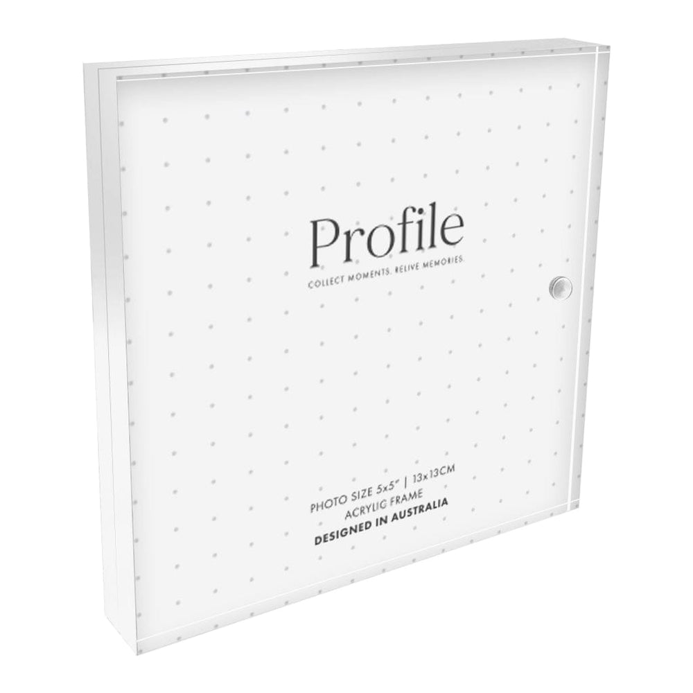 Newtown Acrylic Photo Block 5x5 (3pk) from our Acrylic Display Frames collection by Profile Australia