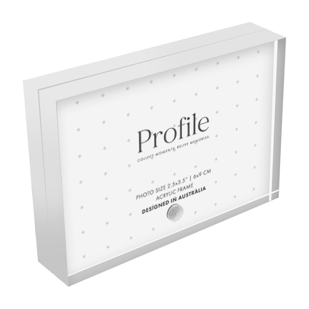 Newtown Acrylic Photo Blocks 2.5x3.5in from our Acrylic Display Frames collection by Studio Nova