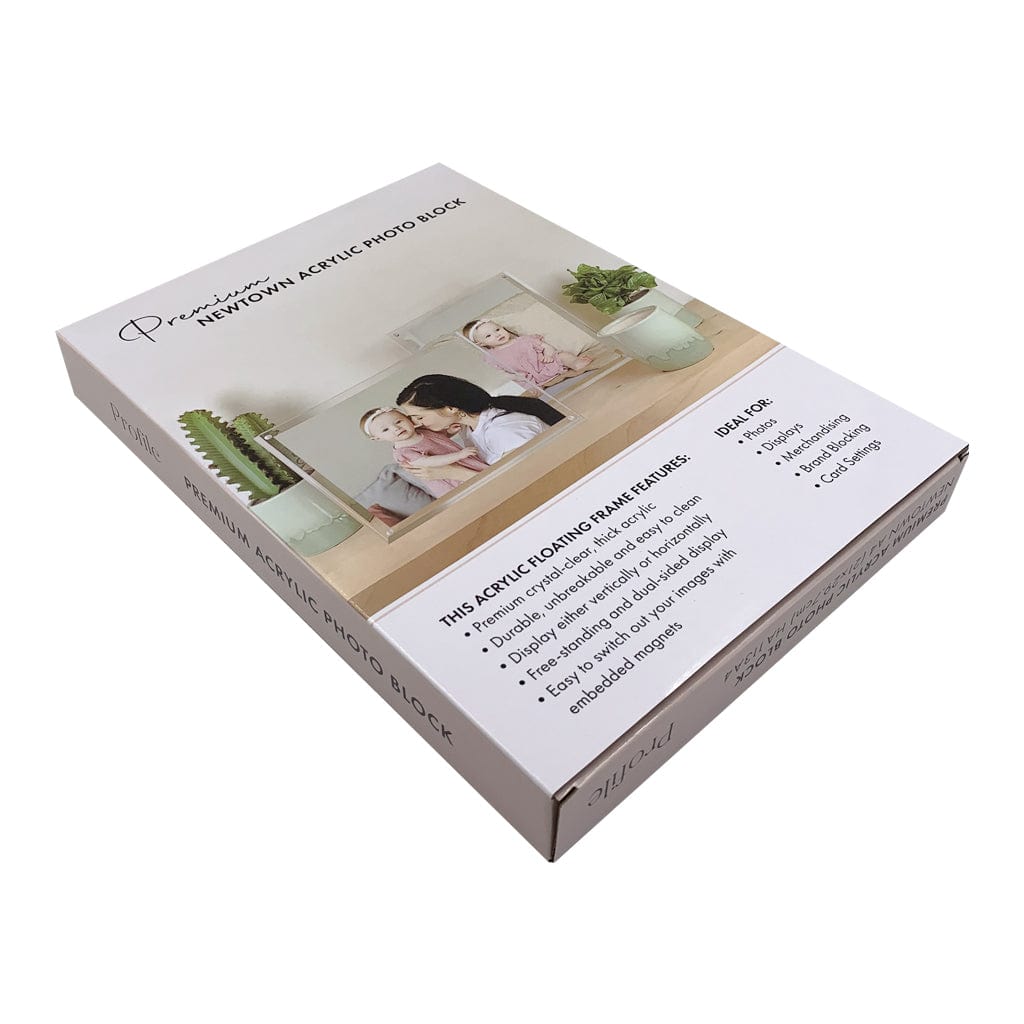 Newtown Acrylic Photo Blocks A4 from our Acrylic Display Frames collection by Studio Nova