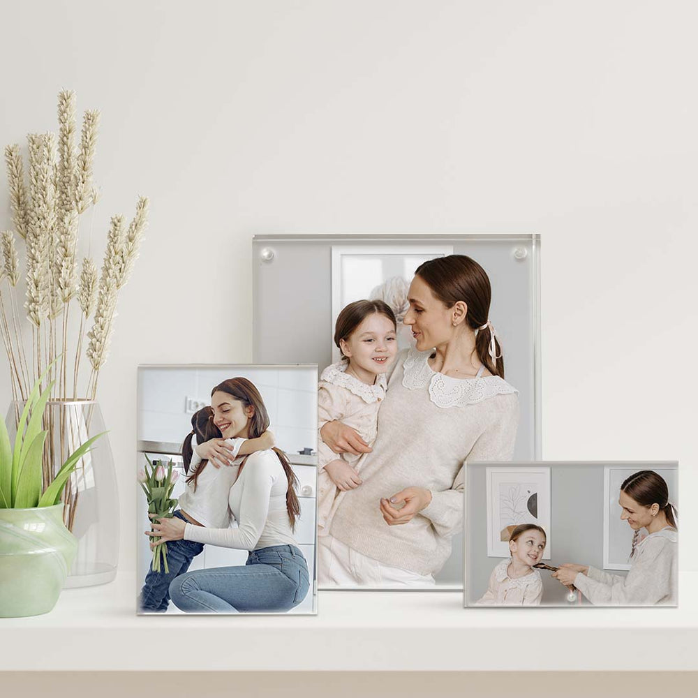 Newtown Acrylic Photo Display Frame Set - Pack of 3 from our Acrylic Display Frames collection by Studio Nova