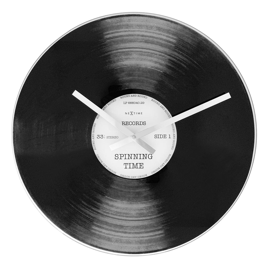 Spinning Time Wall Clock from our collection by Studio Nova