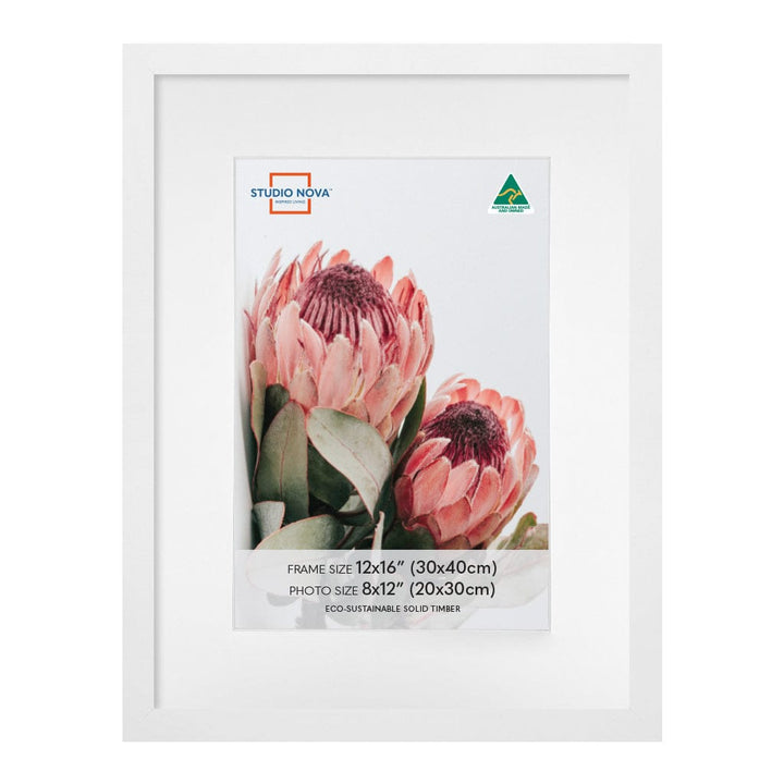 Studio Nova Australia 12x16/8x12 Frame Set White (3pk) from our Australian Made Picture Frames collection by Studio Nova