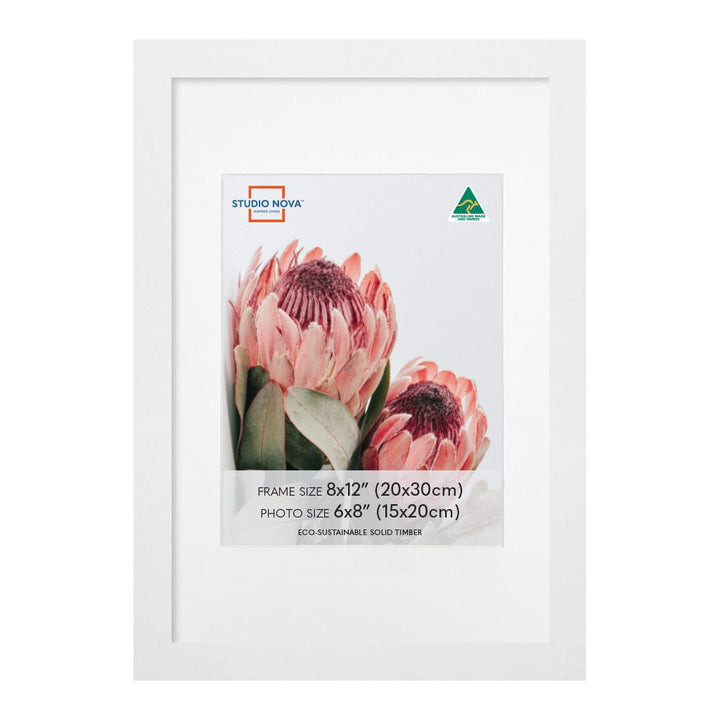 Studio Nova Australia 8x12/6x8 Frame Set White (3pk) from our Australian Made Picture Frames collection by Studio Nova