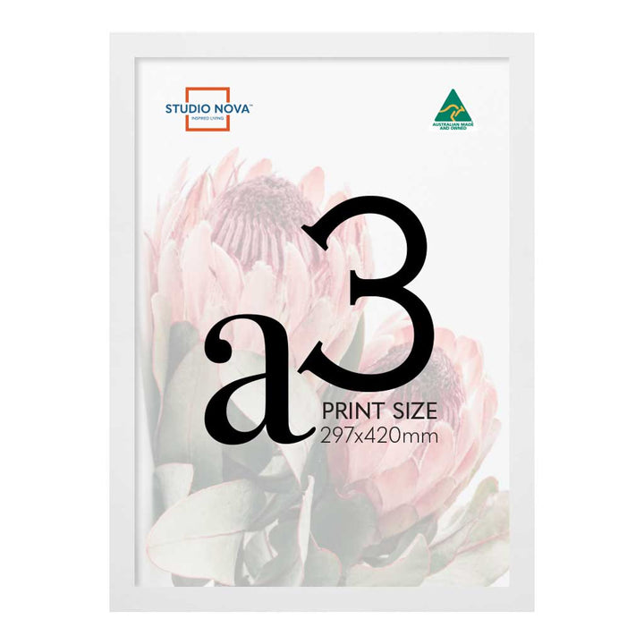 Studio Nova Australian Made A3 Certificate Frame Set White (3pk) from our Studio Nova Australian Made Picture Frames collection by Studio Nova