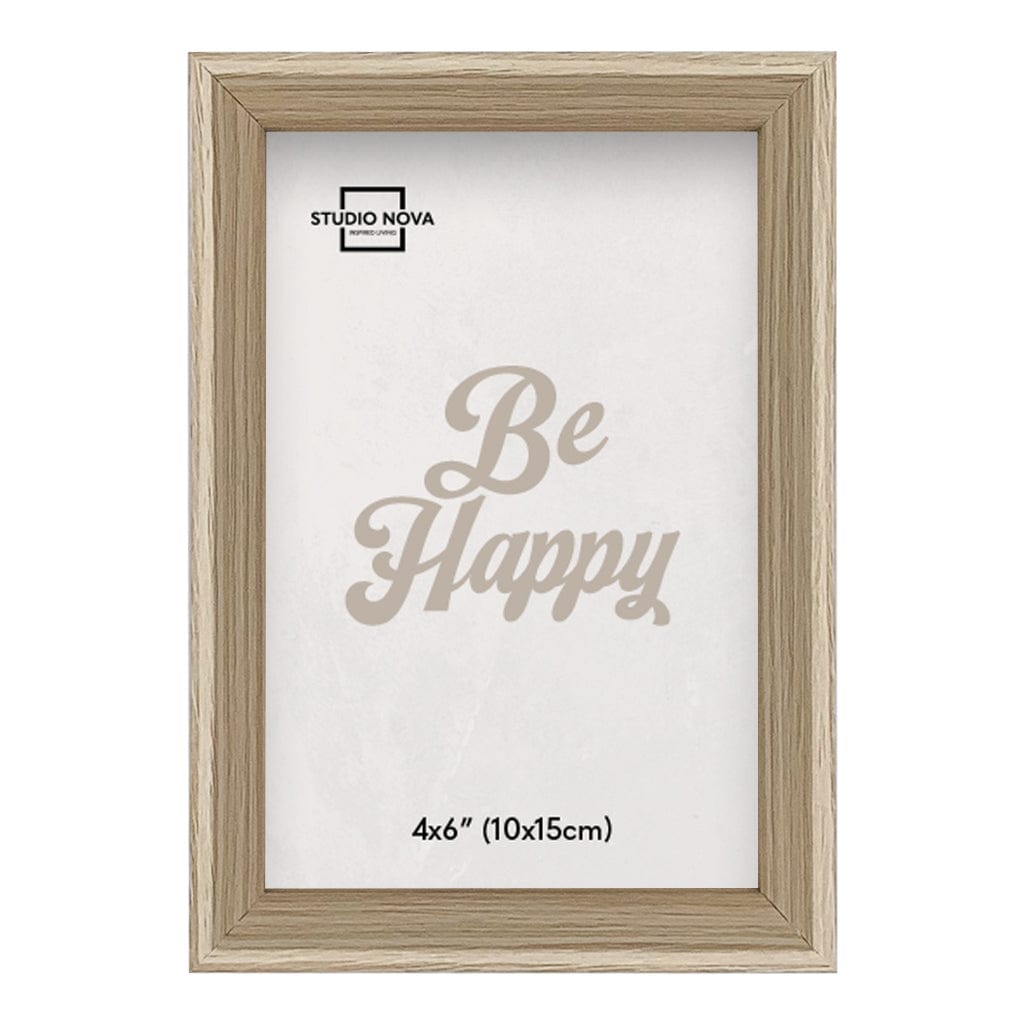 Studio Nova Bronte 4x6in Natural Oak Photo Box Frame Set of 4 from our Studio Nova Home Basics Frame Bundles collection by Studio Nova