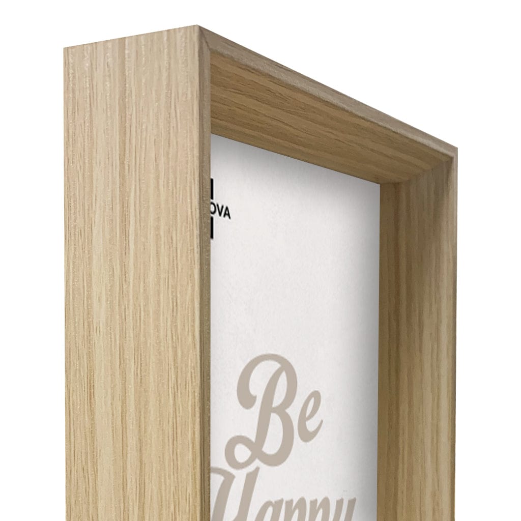 Studio Nova Bronte 4x6in Natural Oak Photo Box Frame Set of 4 from our Studio Nova Home Basics Frame Bundles collection by Studio Nova