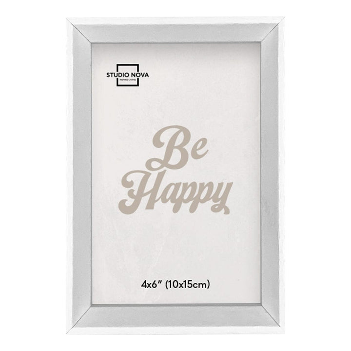 Studio Nova Bronte 4x6in White Photo Box Frame Set of 4 from our Studio Nova Home Basics Frame Bundles collection by Studio Nova