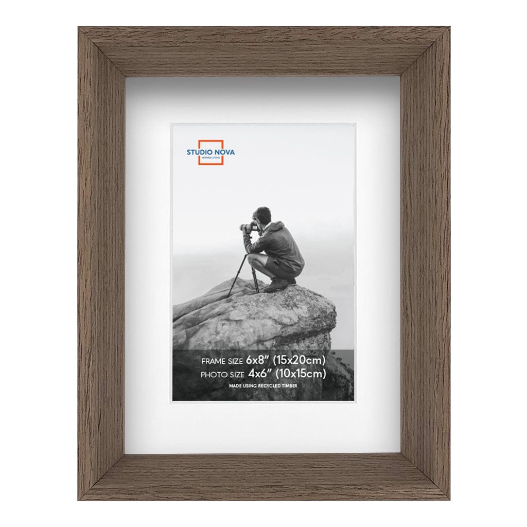 Studio Nova Mosman 6x8 to 4x6in Chestnut Photo Box Frame Set of 3 from our Studio Nova Home Basics Frame Bundles collection by Studio Nova